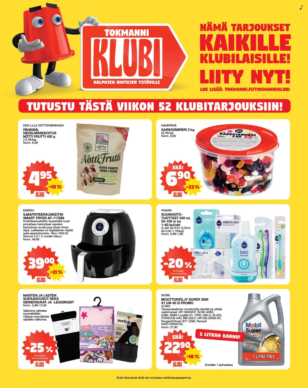 Tokmanni tarjoukset - 27.12.2021 - 02.01.2022. Sivu 5