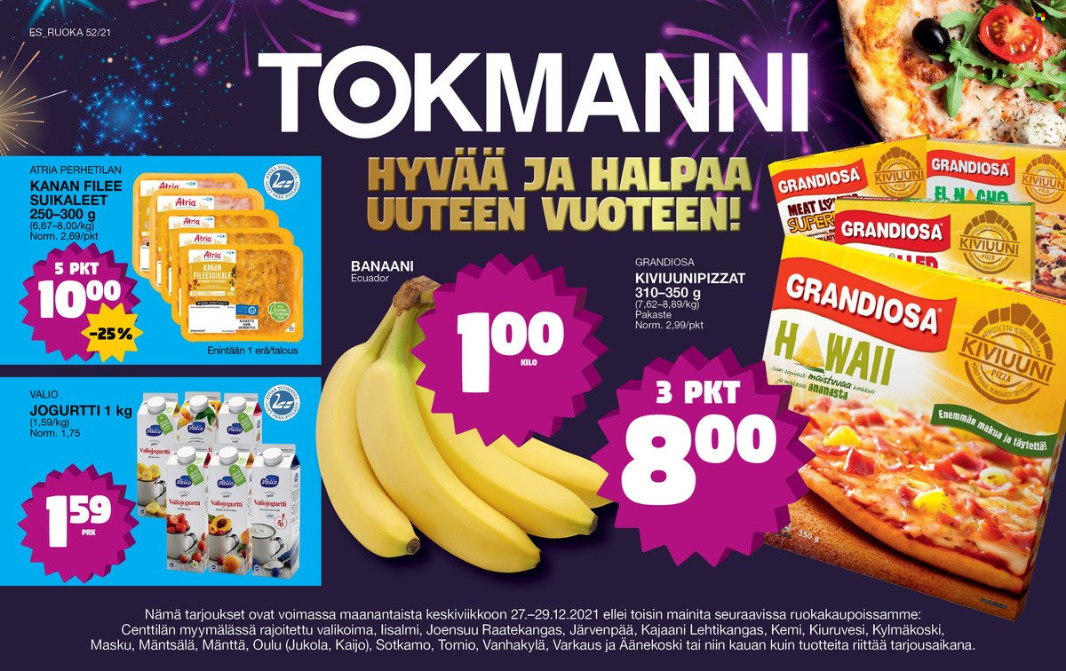 Tokmanni tarjoukset - 27.12.2021 - 29.12.2021. Sivu 1