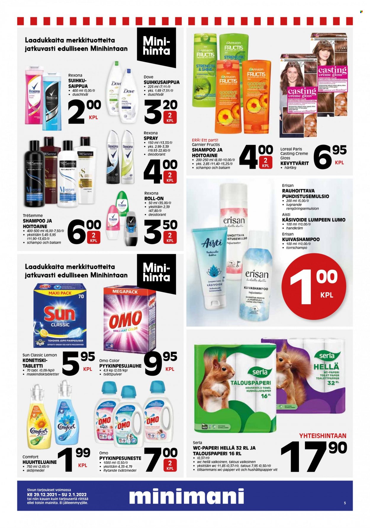 Minimani tarjoukset - 29.12.2021 - 02.01.2022. Sivu 5