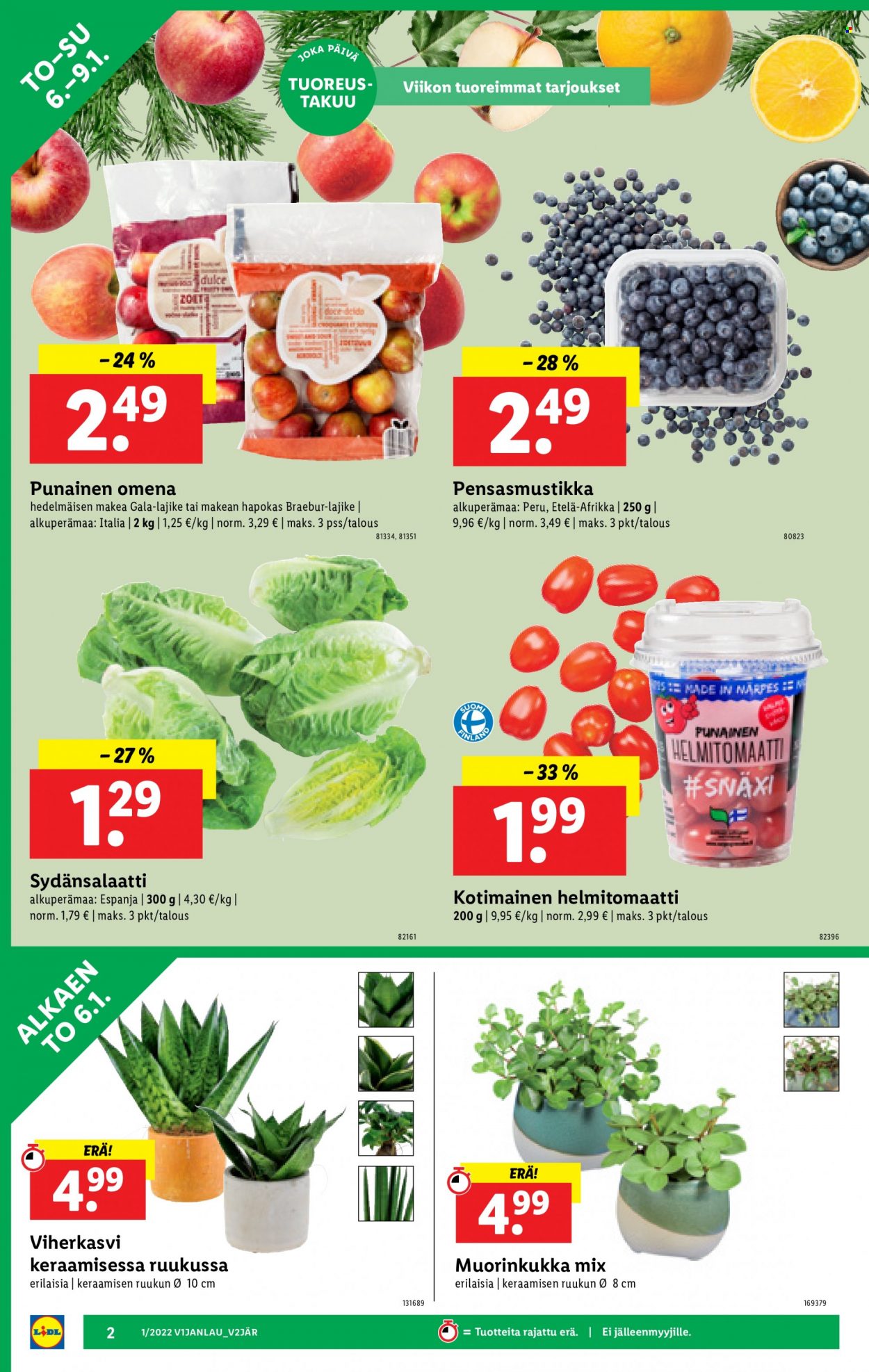 Lidl tarjoukset - 06.01.2022 - 12.01.2022. Sivu 2