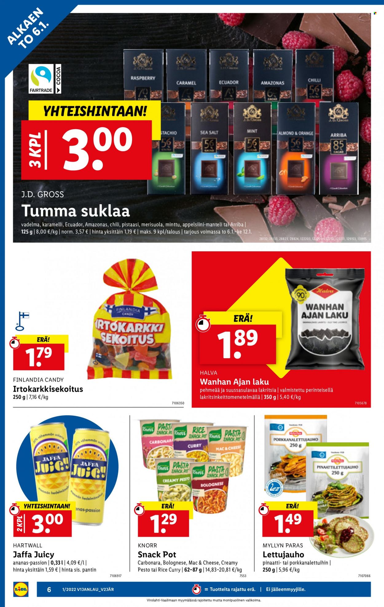 Lidl tarjoukset - 06.01.2022 - 12.01.2022. Sivu 6