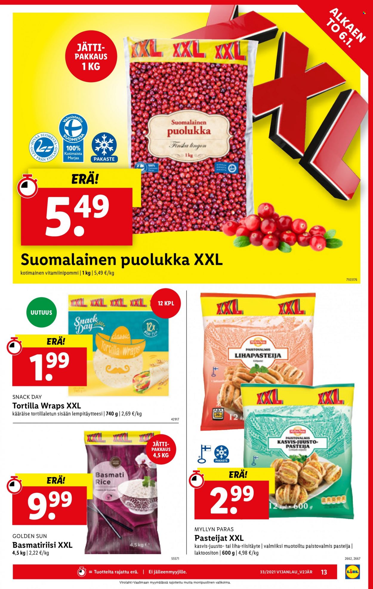 Lidl tarjoukset - 06.01.2022 - 12.01.2022. Sivu 13