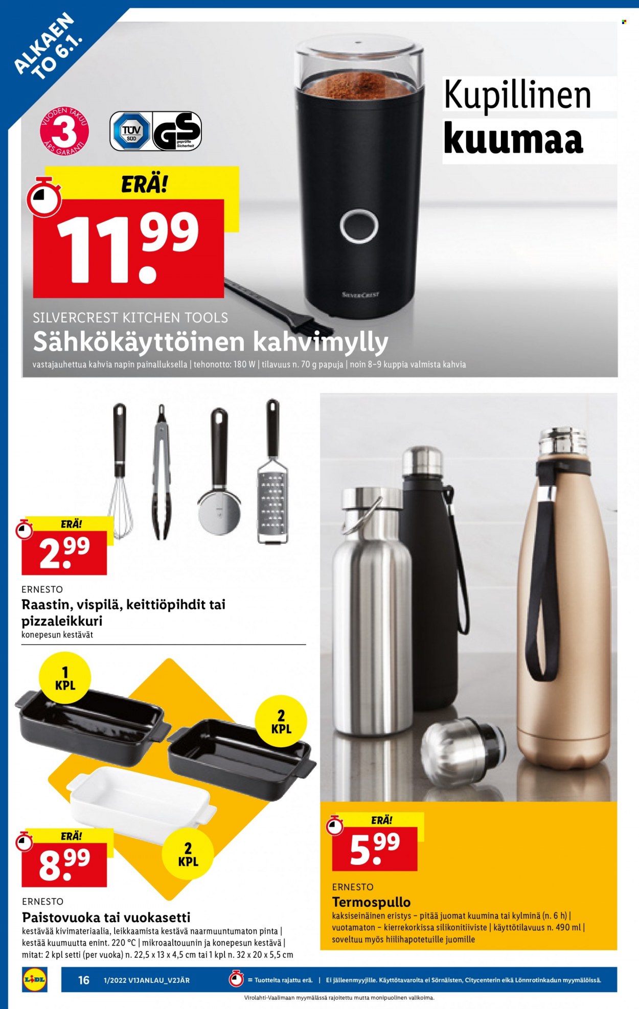 Lidl tarjoukset - 06.01.2022 - 12.01.2022. Sivu 16