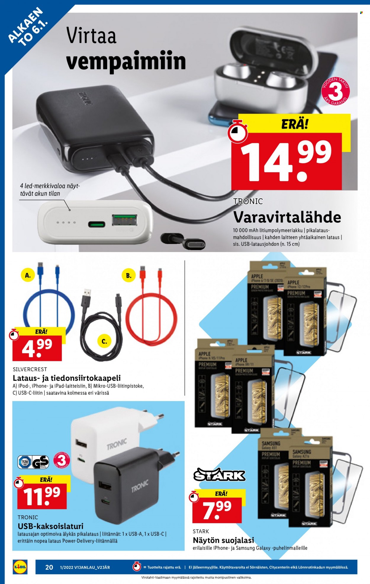 Lidl tarjoukset - 06.01.2022 - 12.01.2022. Sivu 20