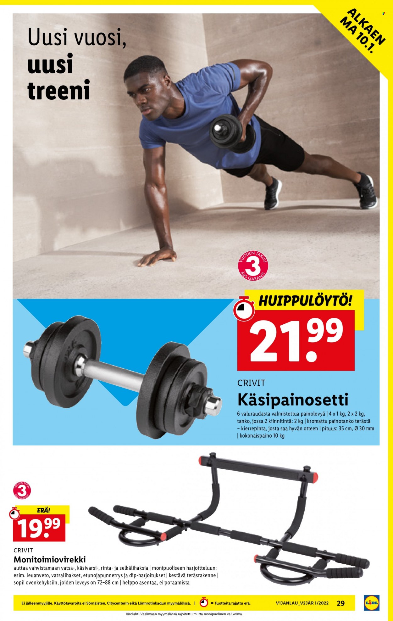 Lidl tarjoukset - 06.01.2022 - 12.01.2022. Sivu 29