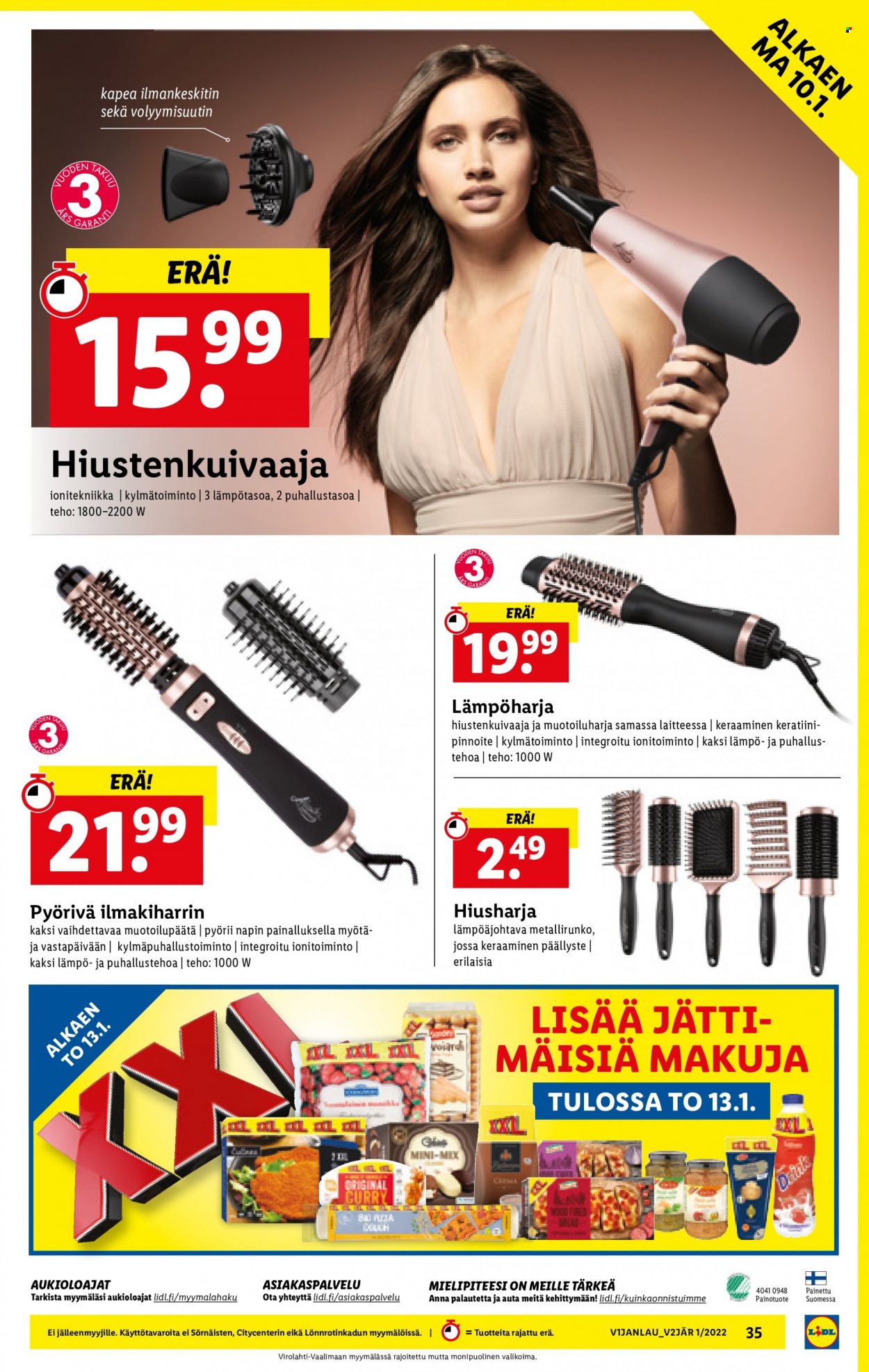 Lidl tarjoukset - 06.01.2022 - 12.01.2022. Sivu 35