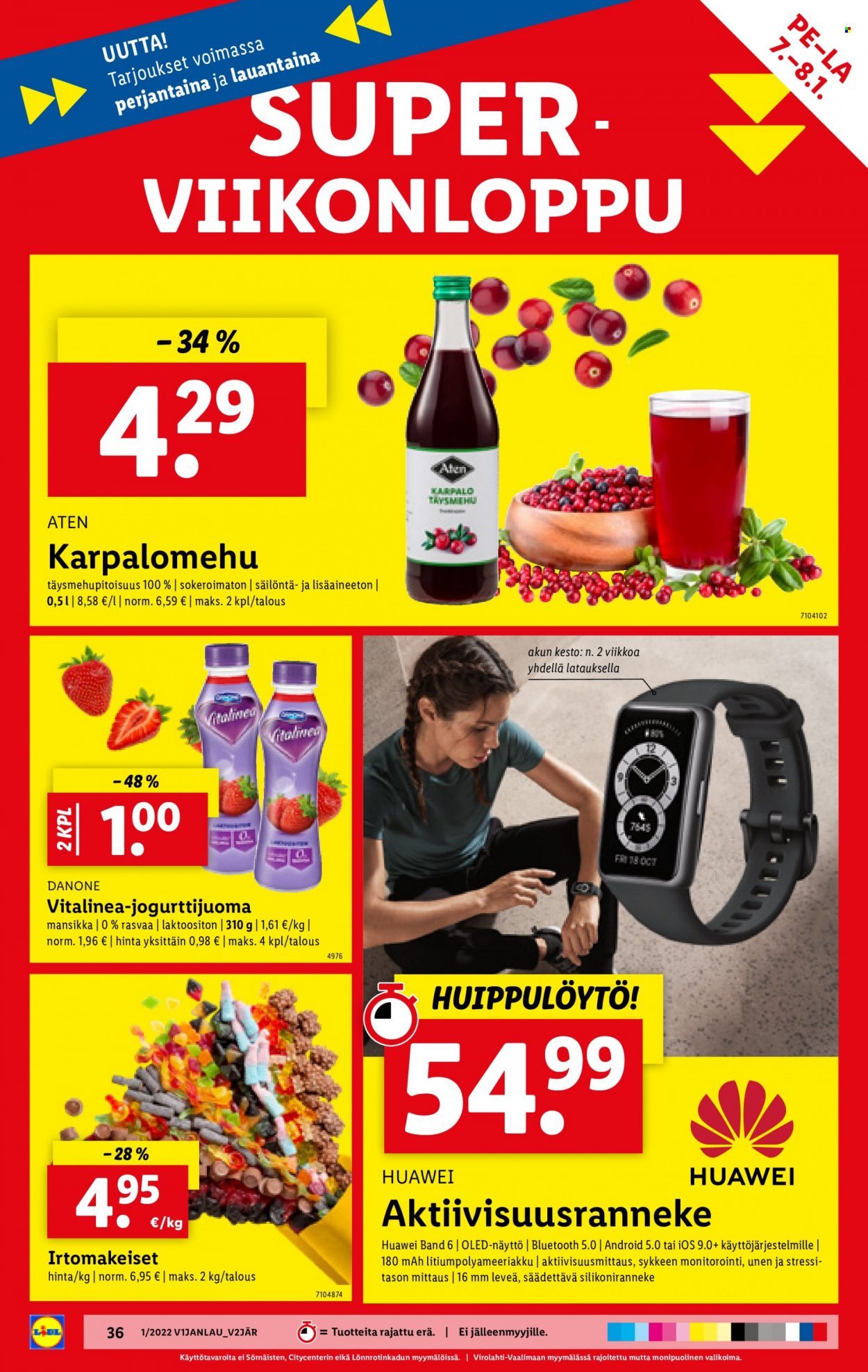 Lidl tarjoukset - 06.01.2022 - 12.01.2022. Sivu 36
