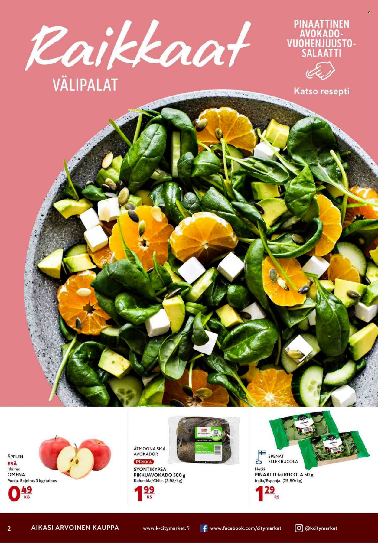 K-citymarket tarjoukset - 03.01.2022 - 04.01.2022. Sivu 2