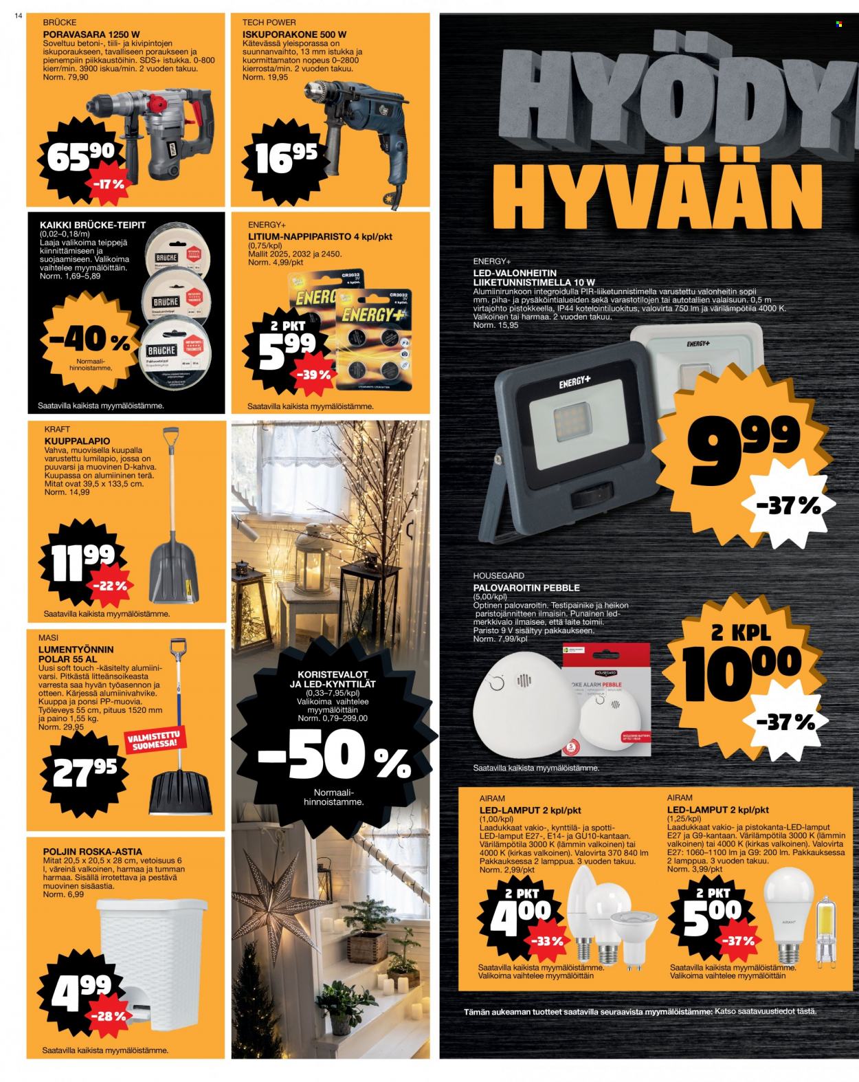 Tokmanni tarjoukset - 03.01.2022 - 09.01.2022. Sivu 14