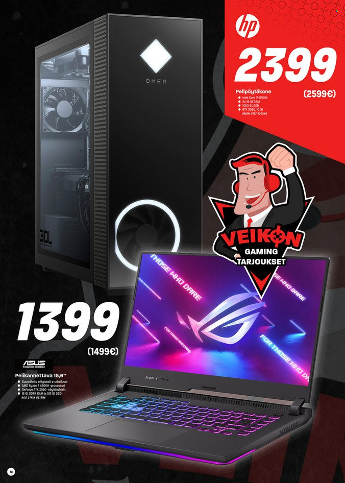 Veikon Kone tarjoukset - 03.01.2022 - 09.01.2022. Sivu 14