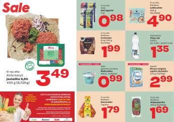 Sale tarjoukset  - 04.01.2022 - 09.01.2022.