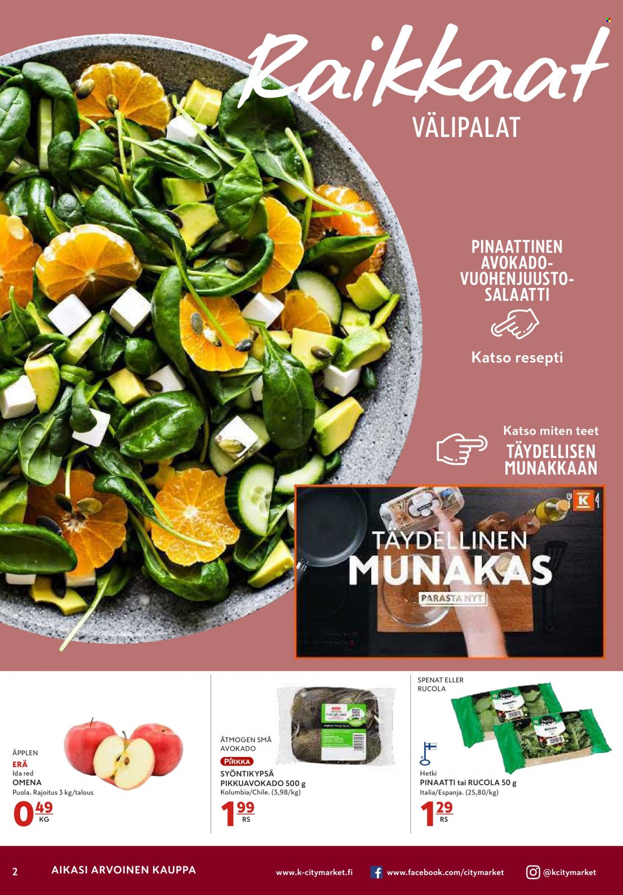 K-citymarket tarjoukset - 05.01.2022 - 09.01.2022. Sivu 2