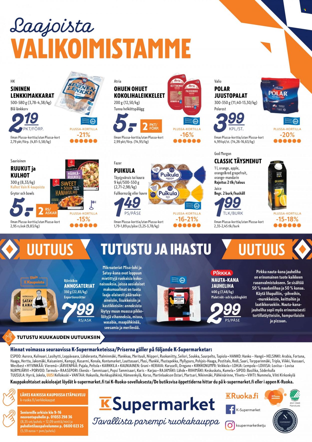 K-Supermarket tarjoukset - 05.01.2022 - 09.01.2022. Sivu 4