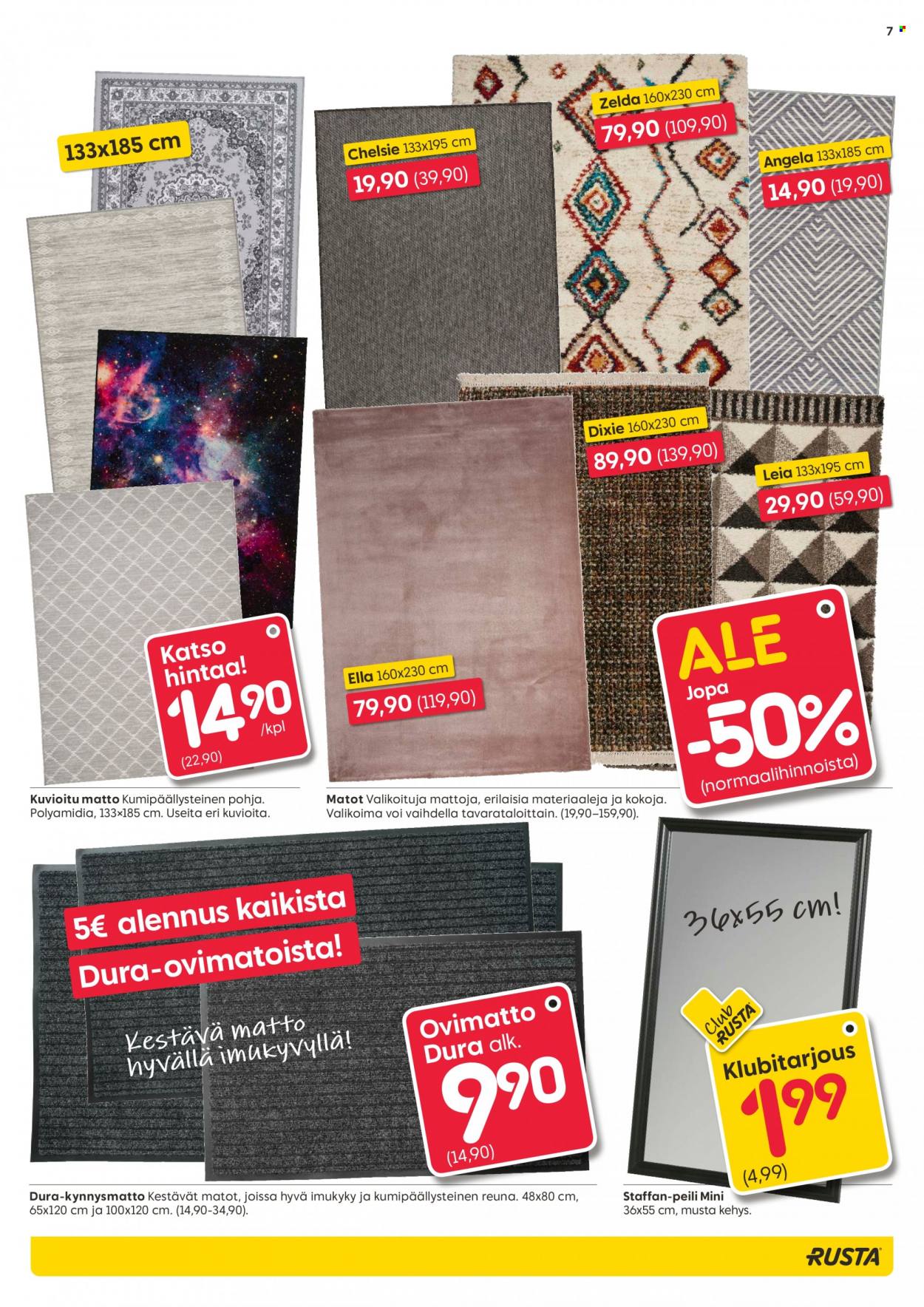 Rusta tarjoukset - 05.01.2022 - 11.01.2022. Sivu 7