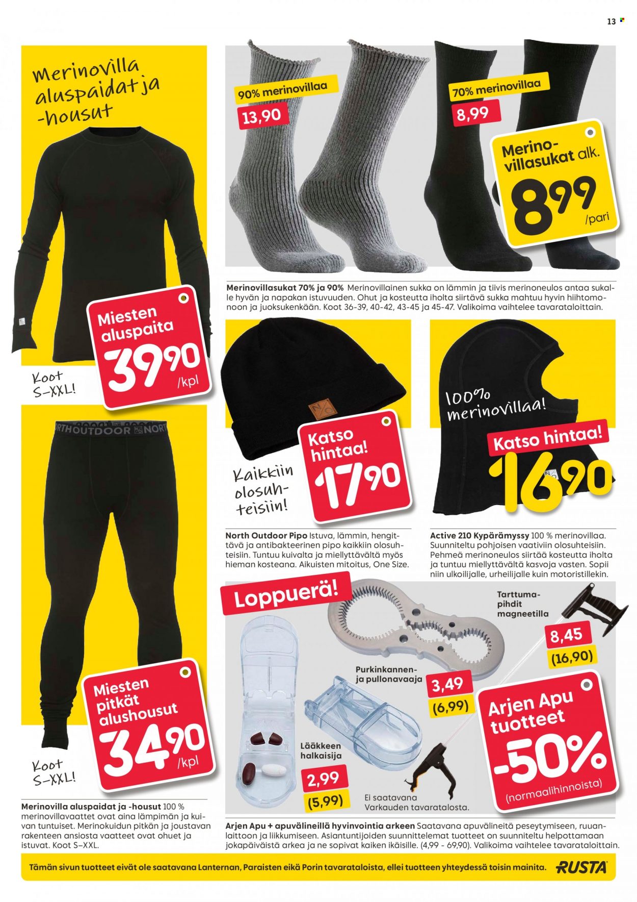 Rusta tarjoukset - 05.01.2022 - 11.01.2022. Sivu 13