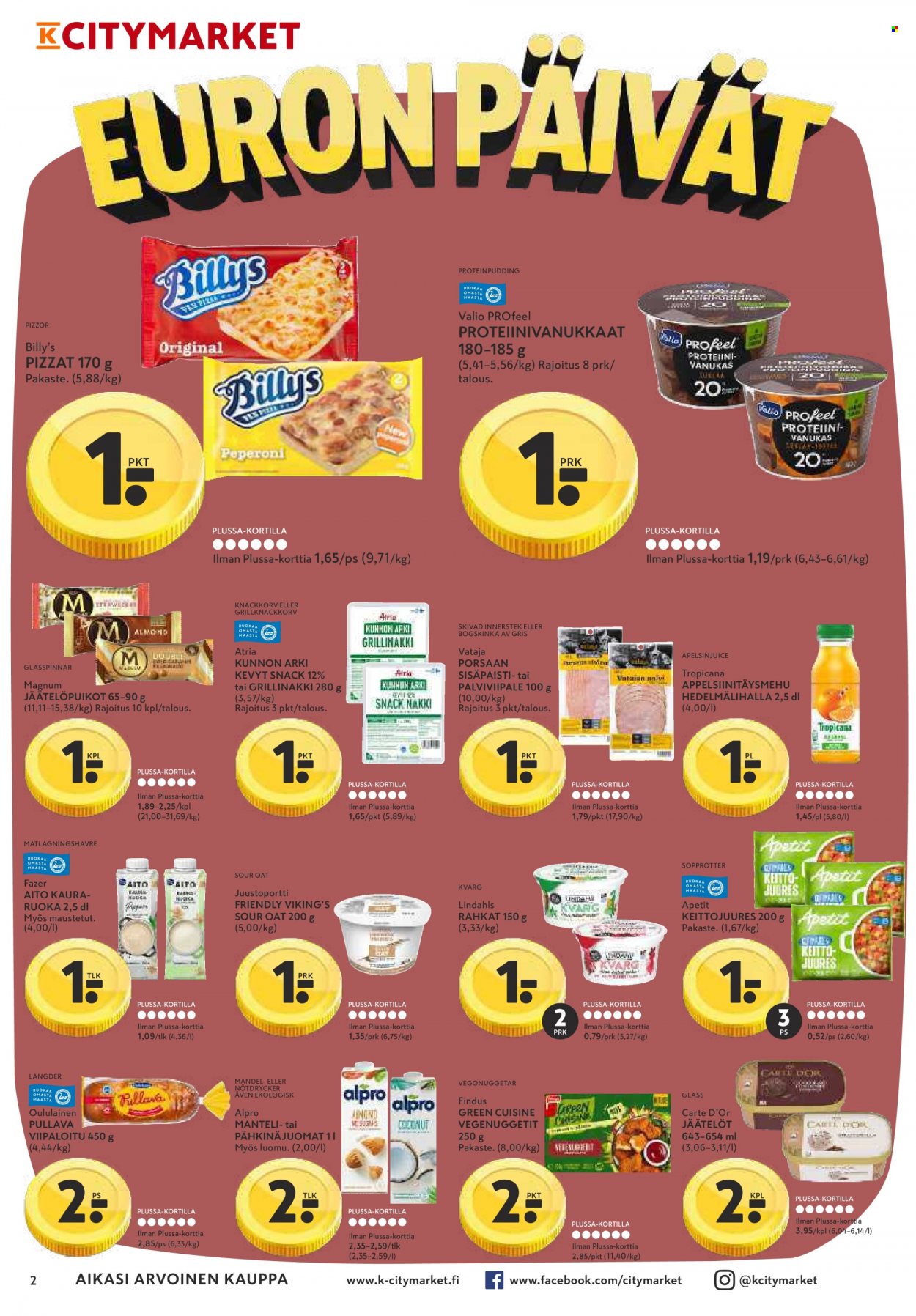 K-citymarket tarjoukset - 10.01.2022 - 12.01.2022. Sivu 2