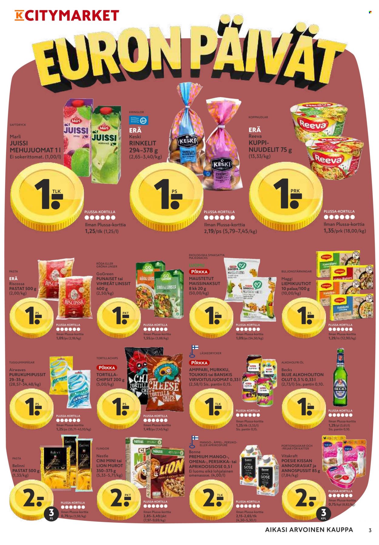 K-citymarket tarjoukset - 10.01.2022 - 12.01.2022. Sivu 3