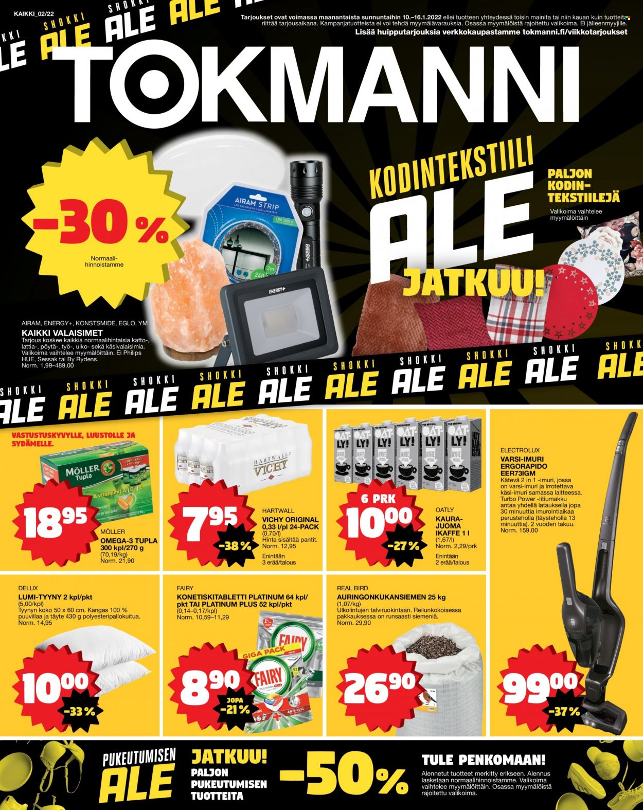 Tokmanni tarjoukset - 10.01.2022 - 16.01.2022. Sivu 1