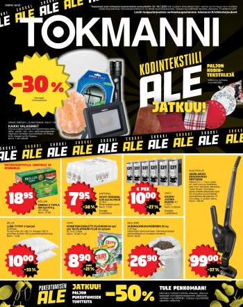 Tokmanni tarjoukset  - 10.01.2022 - 16.01.2022.