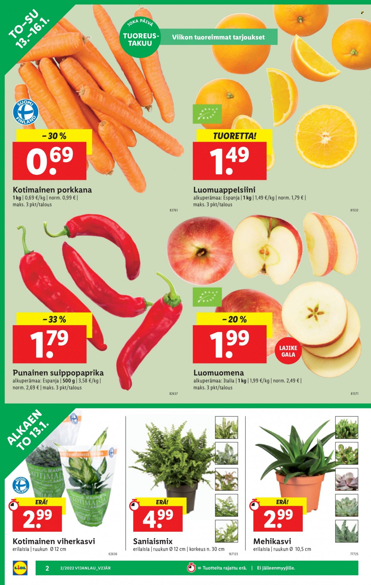 Lidl tarjoukset - 13.01.2022 - 19.01.2022. Sivu 2