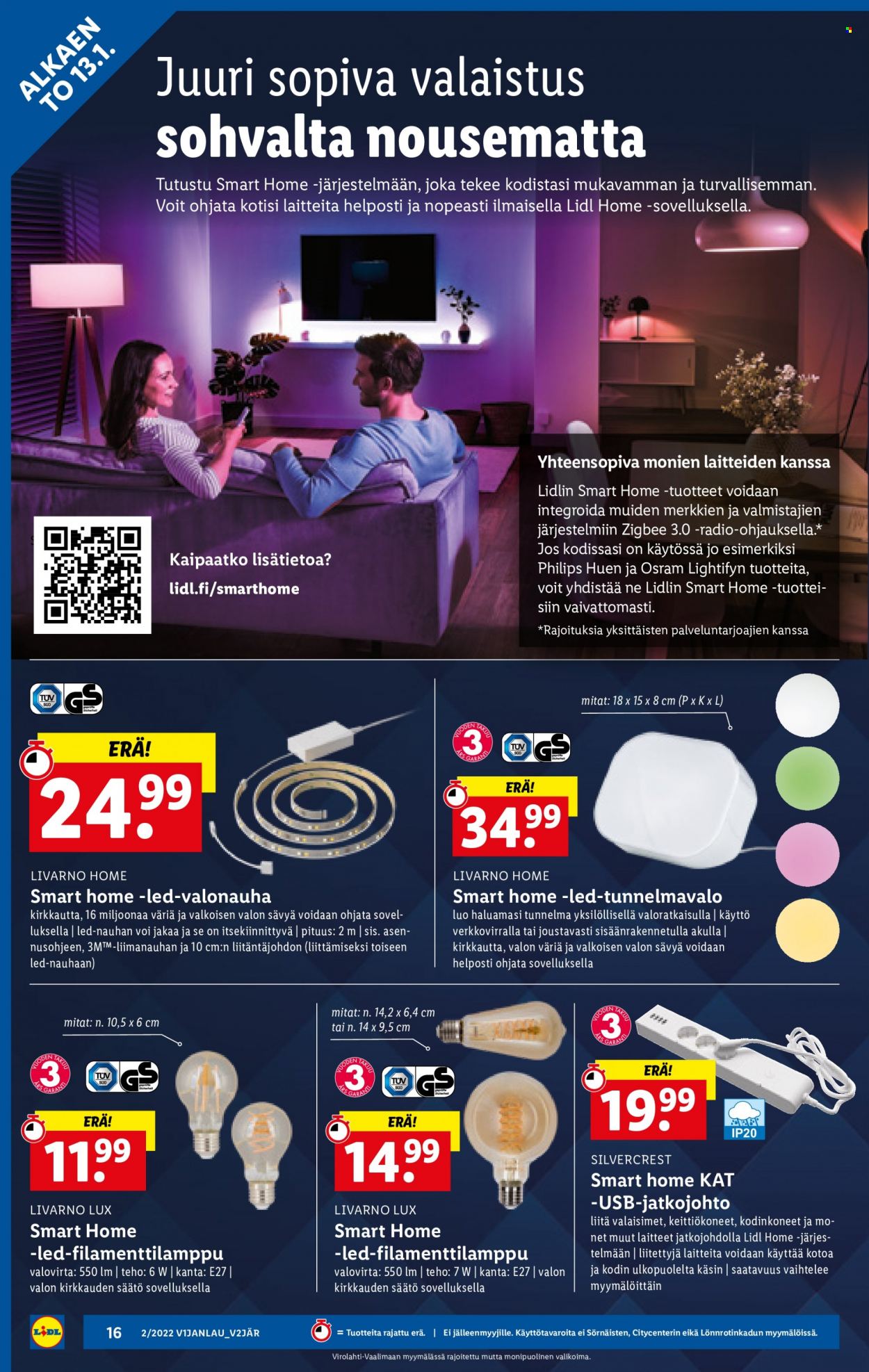 Lidl tarjoukset - 13.01.2022 - 19.01.2022. Sivu 16