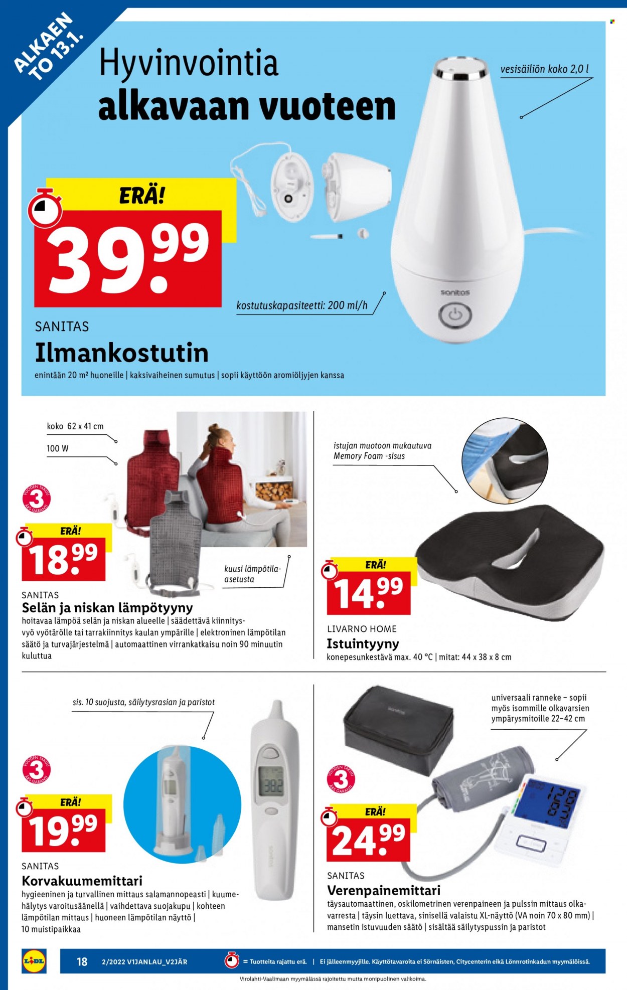 Lidl tarjoukset - 13.01.2022 - 19.01.2022. Sivu 18