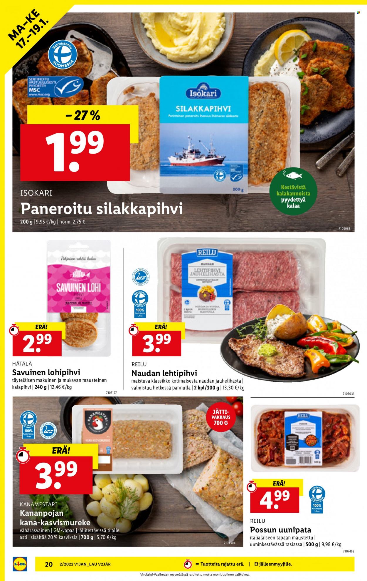 Lidl tarjoukset - 13.01.2022 - 19.01.2022. Sivu 20