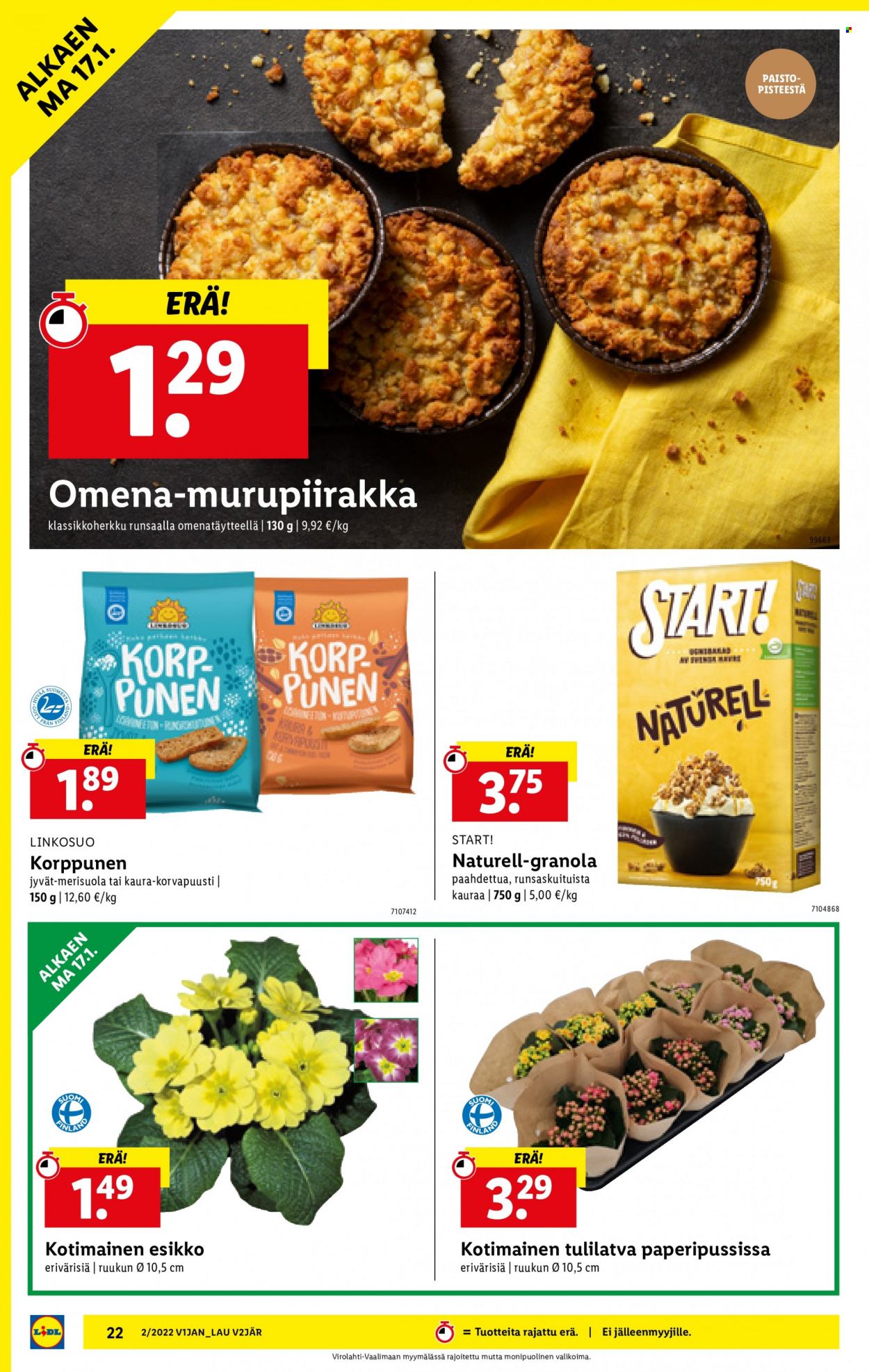 Lidl tarjoukset - 13.01.2022 - 19.01.2022. Sivu 22