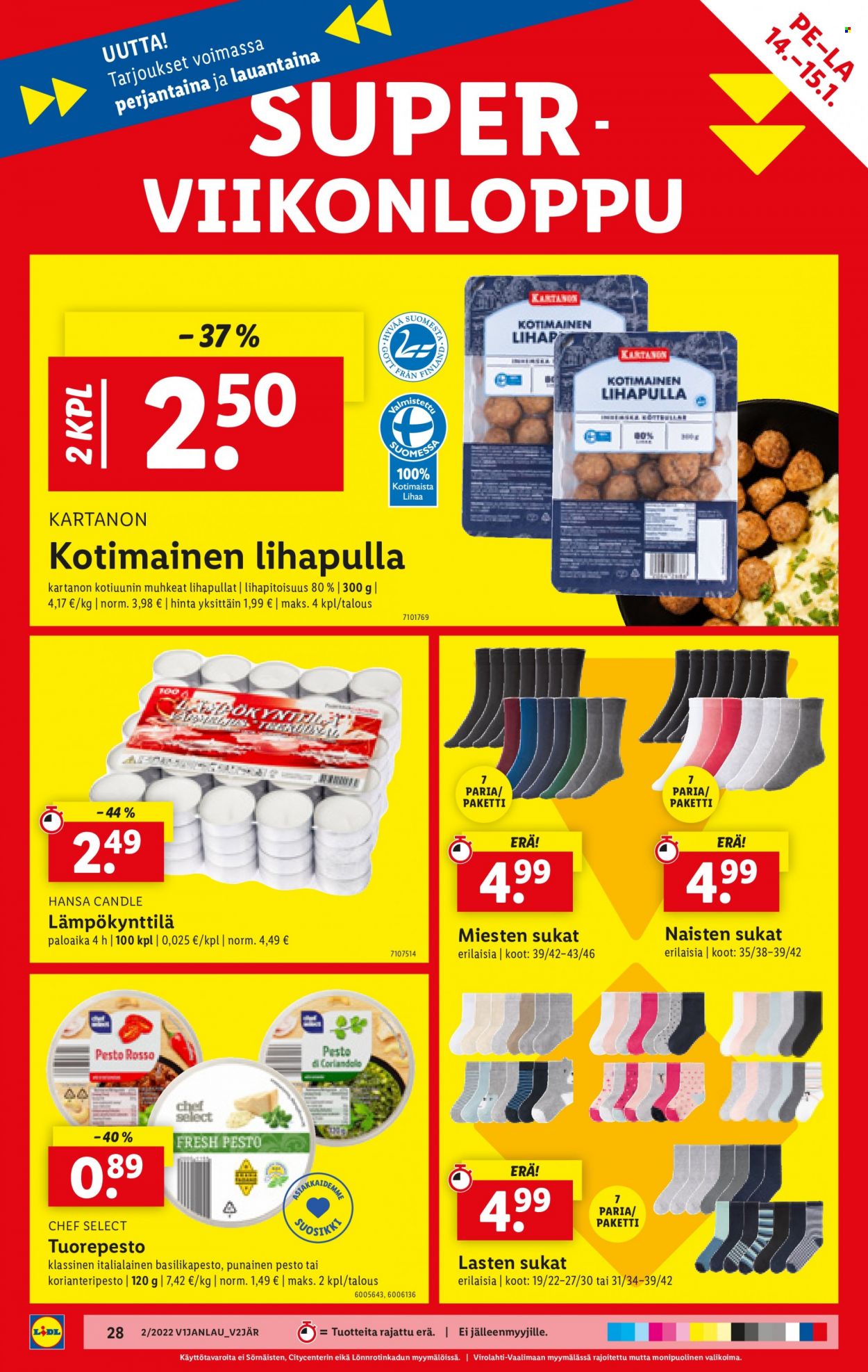 Lidl tarjoukset - 13.01.2022 - 19.01.2022. Sivu 28