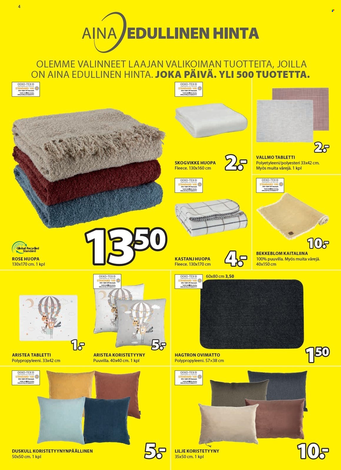 JYSK tarjoukset - 10.01.2022 - 16.01.2022. Sivu 4