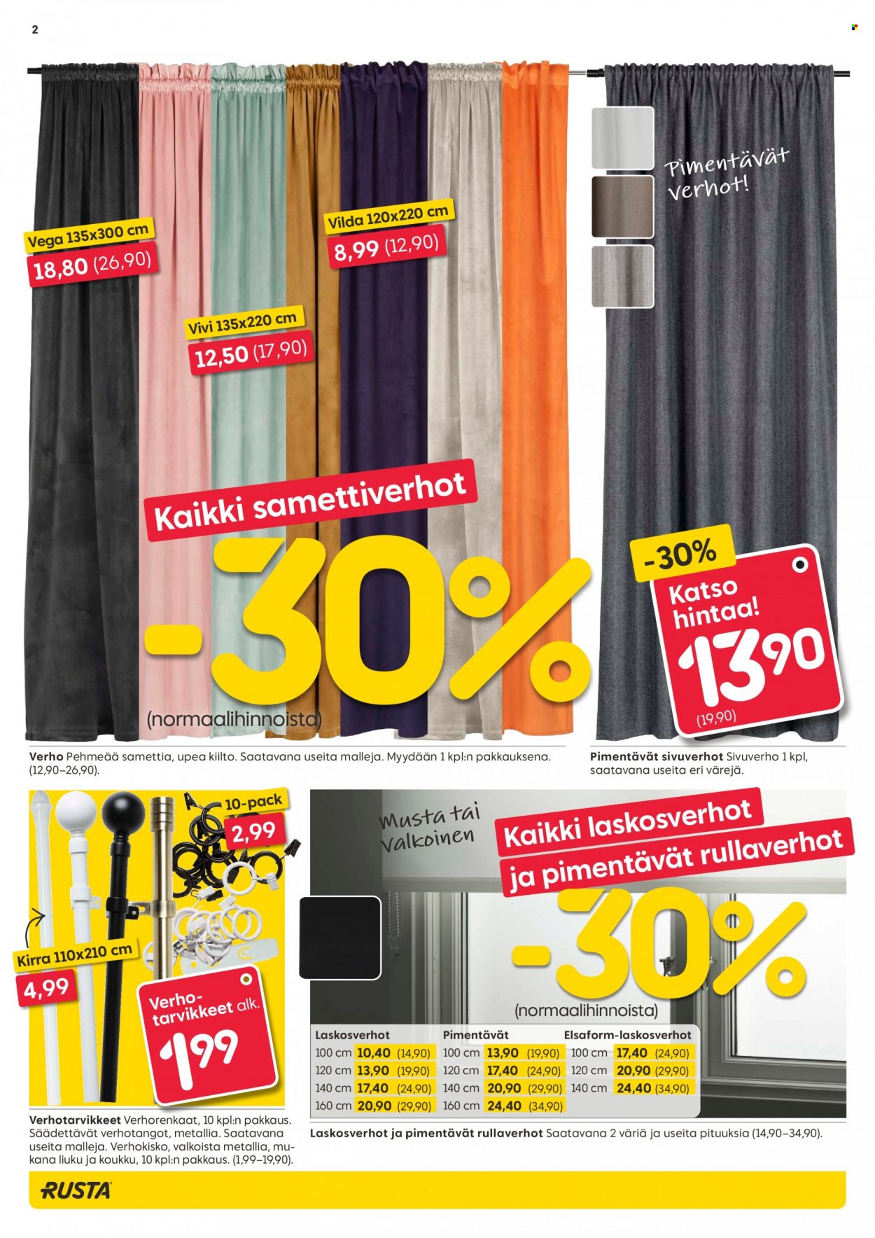 Rusta tarjoukset - 12.01.2022 - 18.01.2022. Sivu 2