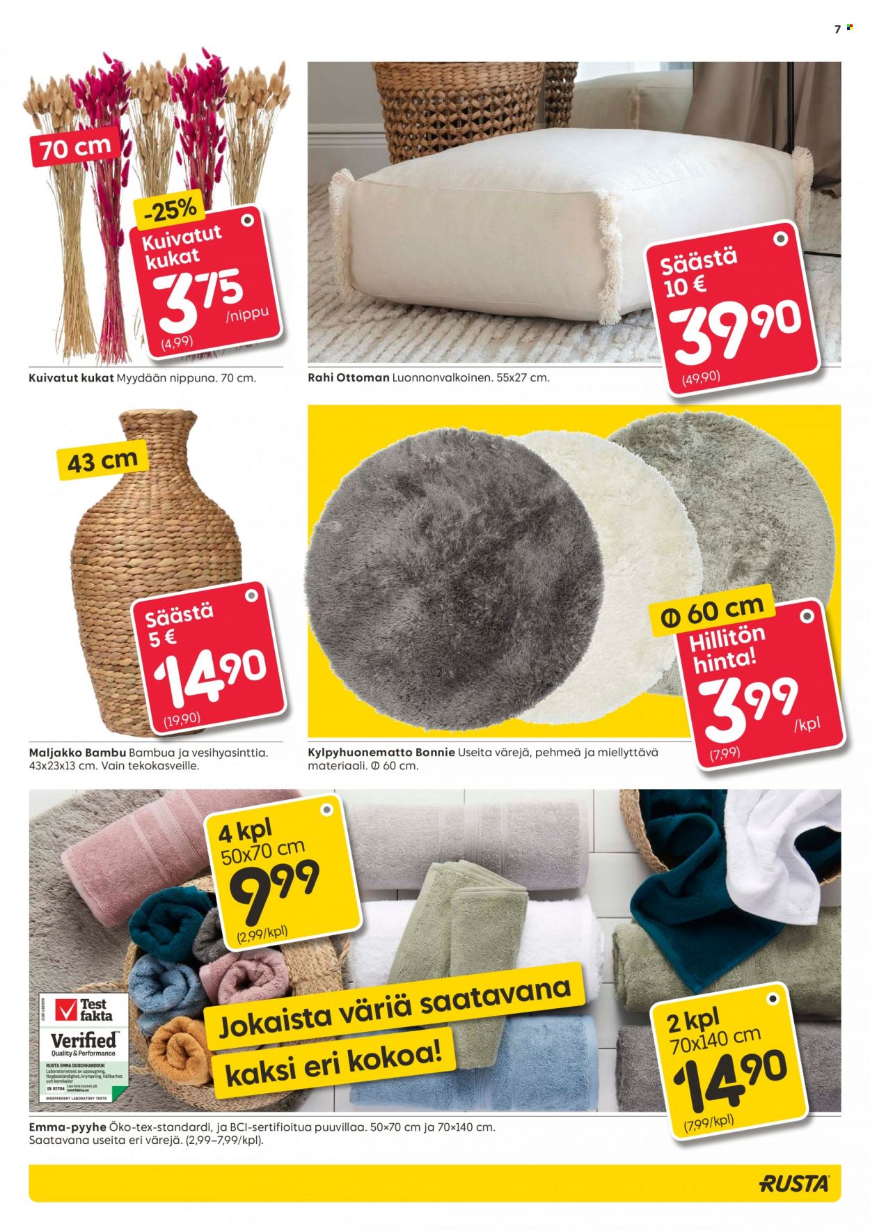 Rusta tarjoukset - 12.01.2022 - 18.01.2022. Sivu 7