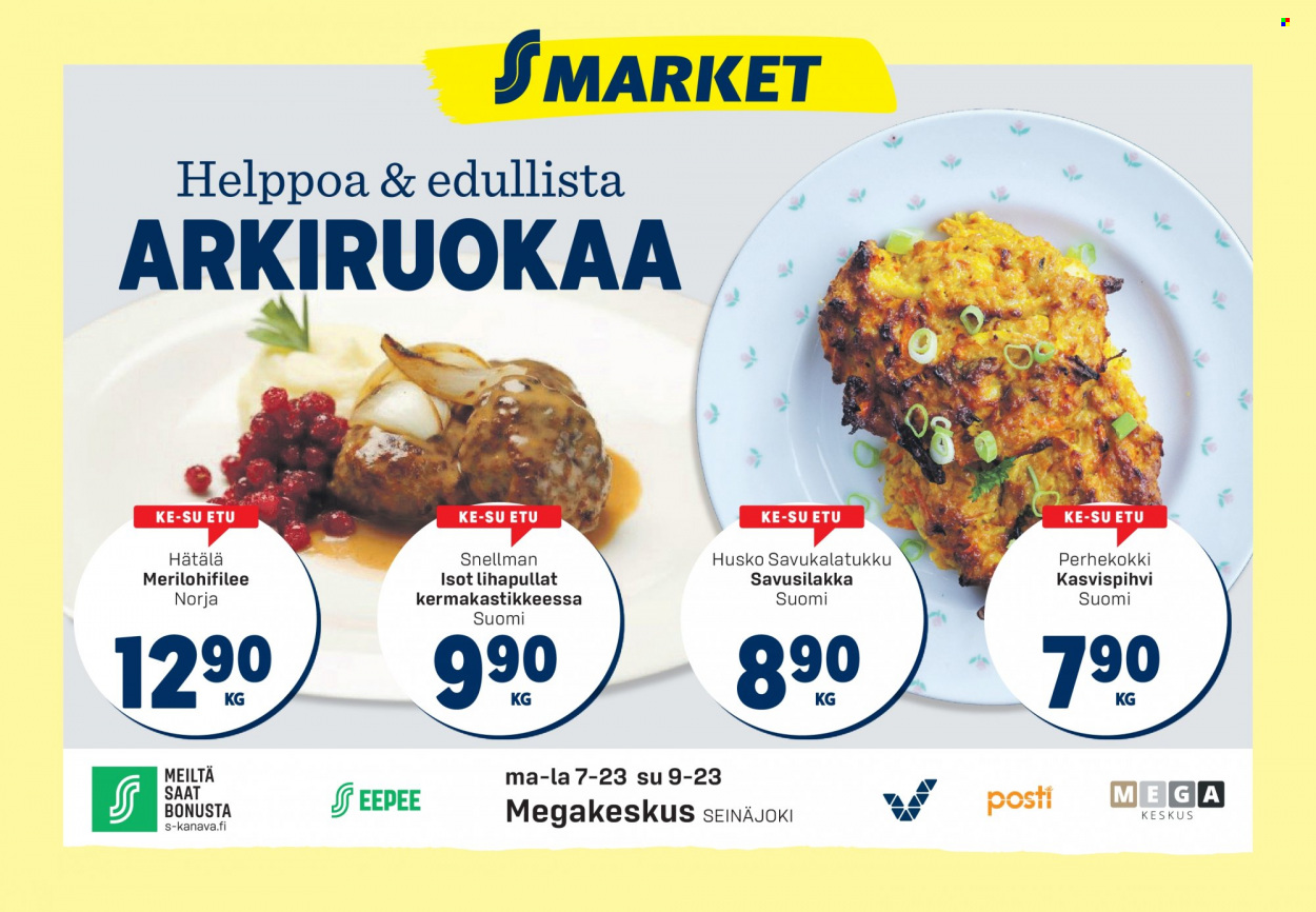 S-market tarjoukset - 12.01.2022 - 16.01.2022. Sivu 1