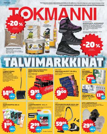 Tokmanni tarjoukset  - 17.01.2022 - 23.01.2022.