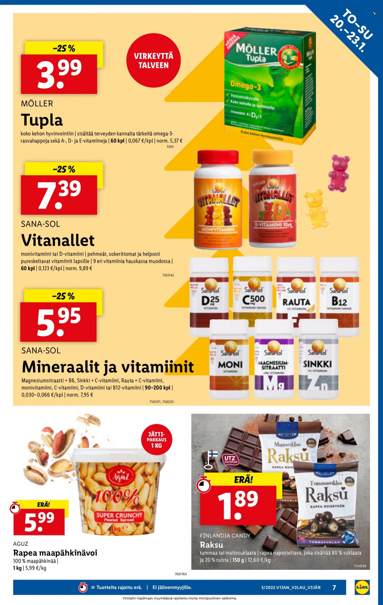 Lidl tarjoukset - 20.01.2022 - 26.01.2022. Sivu 7