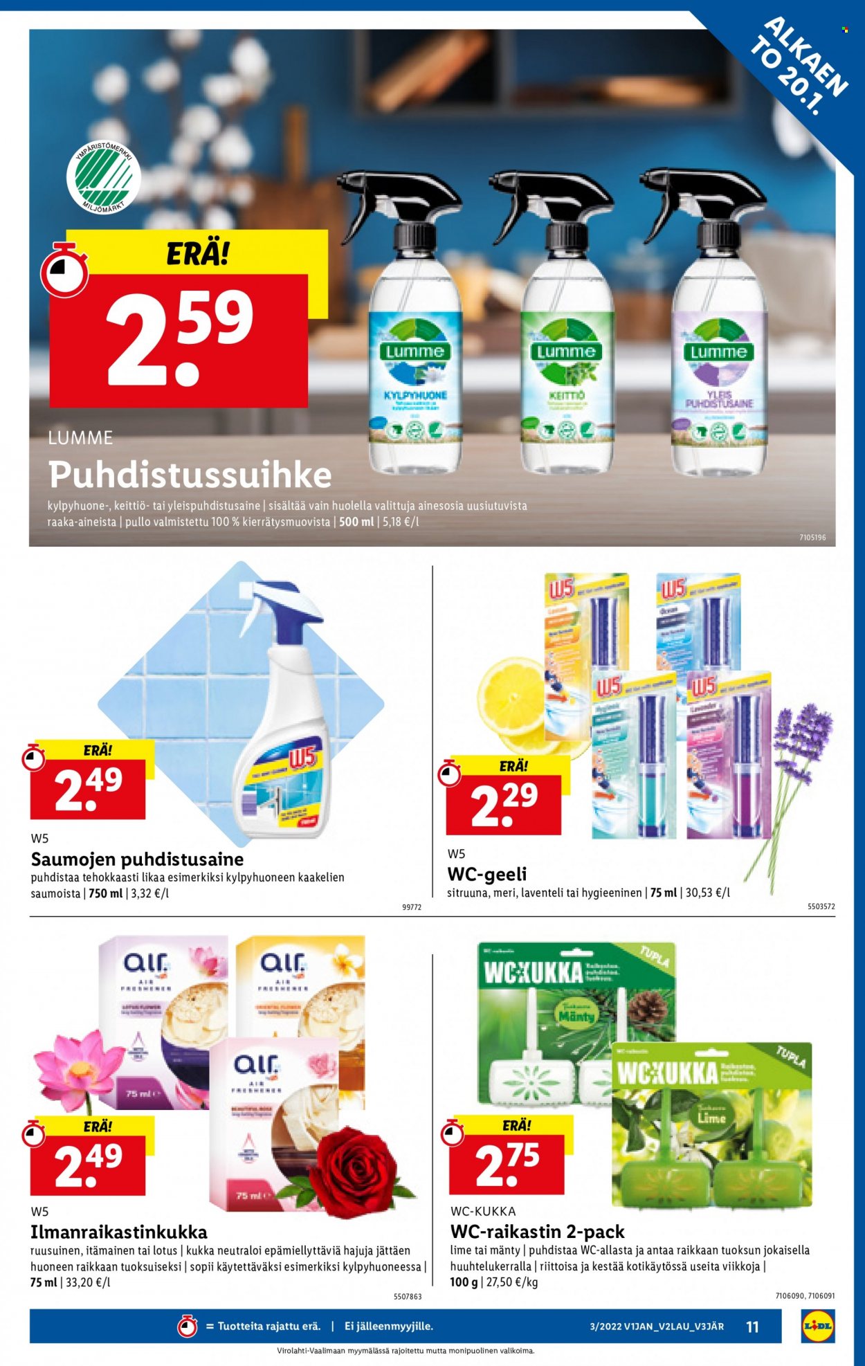 Lidl tarjoukset - 20.01.2022 - 26.01.2022. Sivu 11