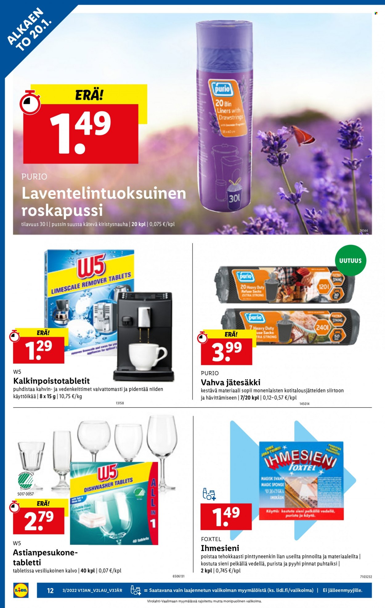 Lidl tarjoukset - 20.01.2022 - 26.01.2022. Sivu 12