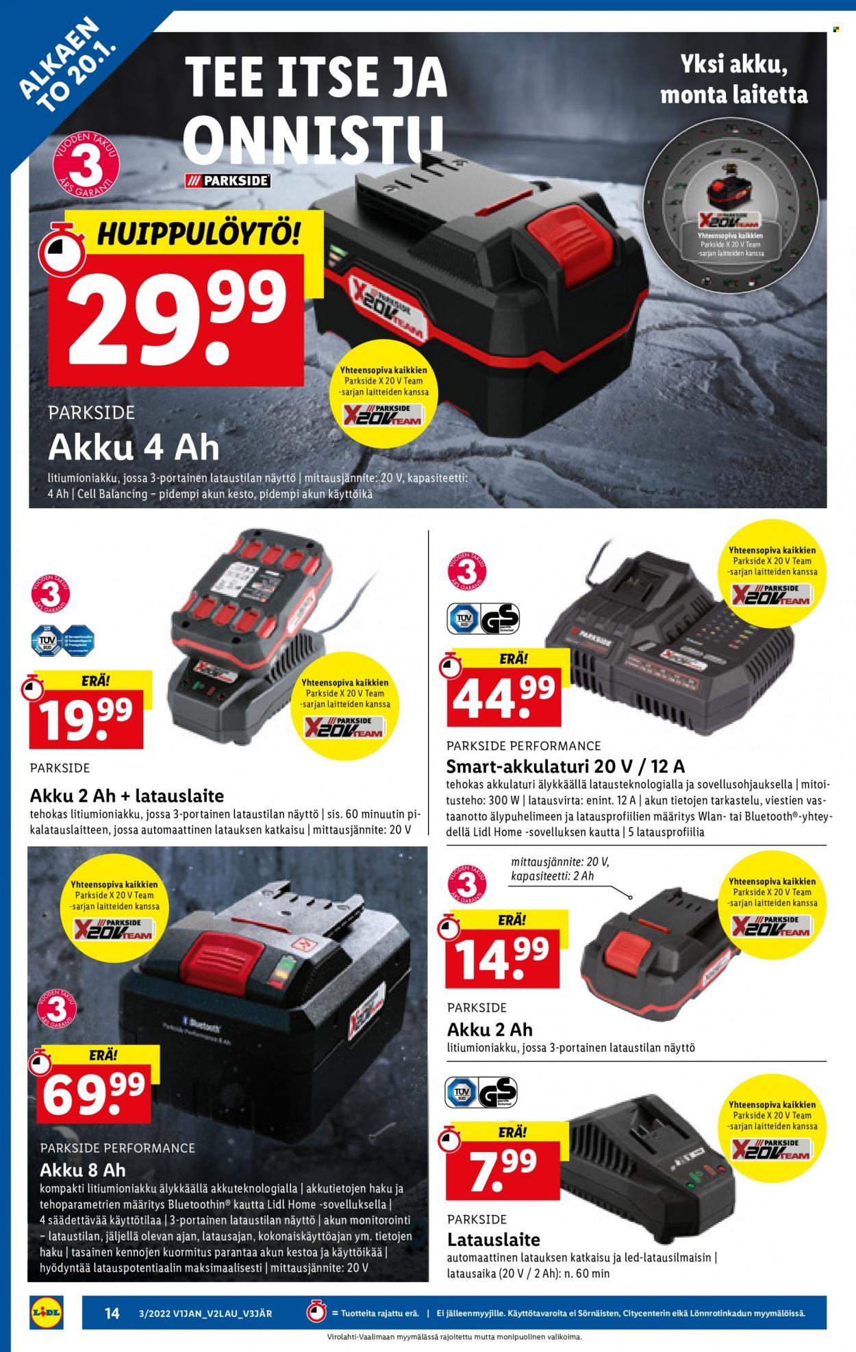 Lidl tarjoukset - 20.01.2022 - 26.01.2022. Sivu 14