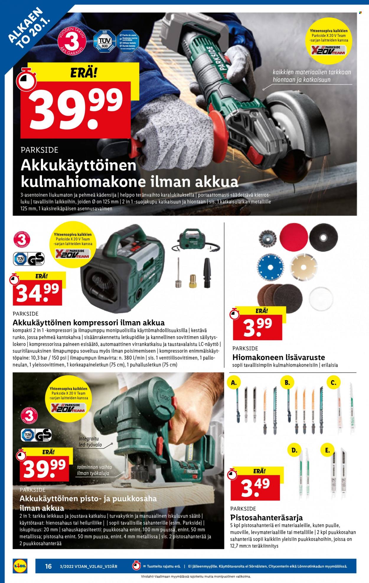 Lidl tarjoukset - 20.01.2022 - 26.01.2022. Sivu 16
