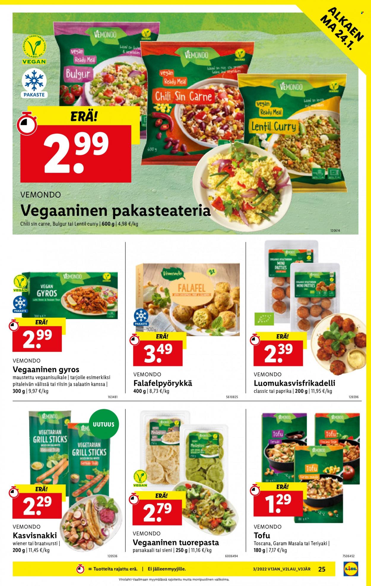 Lidl tarjoukset - 20.01.2022 - 26.01.2022. Sivu 25