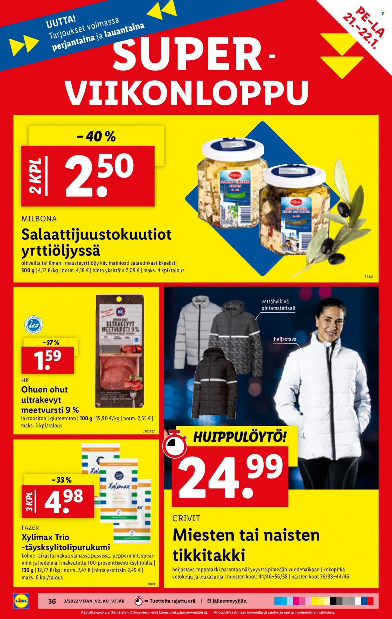 Lidl tarjoukset - 20.01.2022 - 26.01.2022. Sivu 36