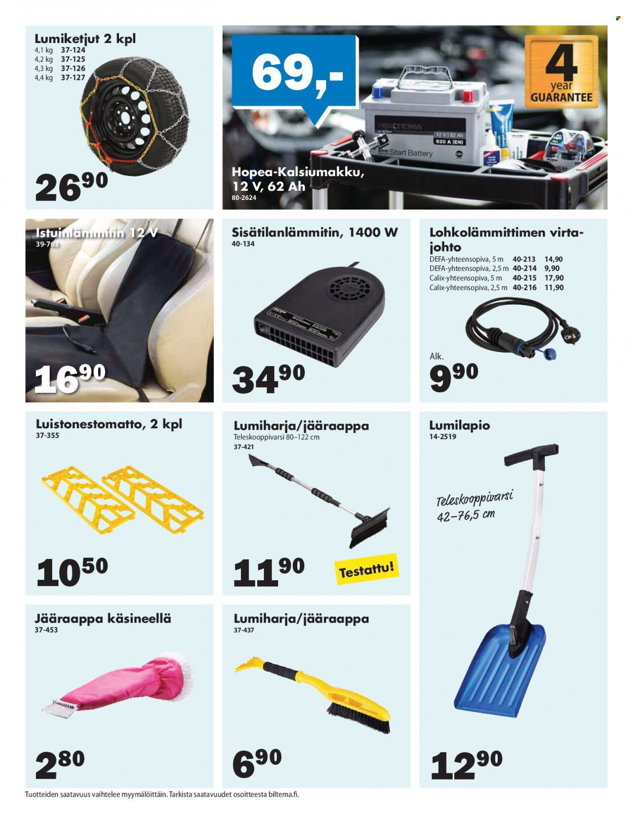 Biltema tarjoukset - 17.01.2022 - 30.01.2022. Sivu 5