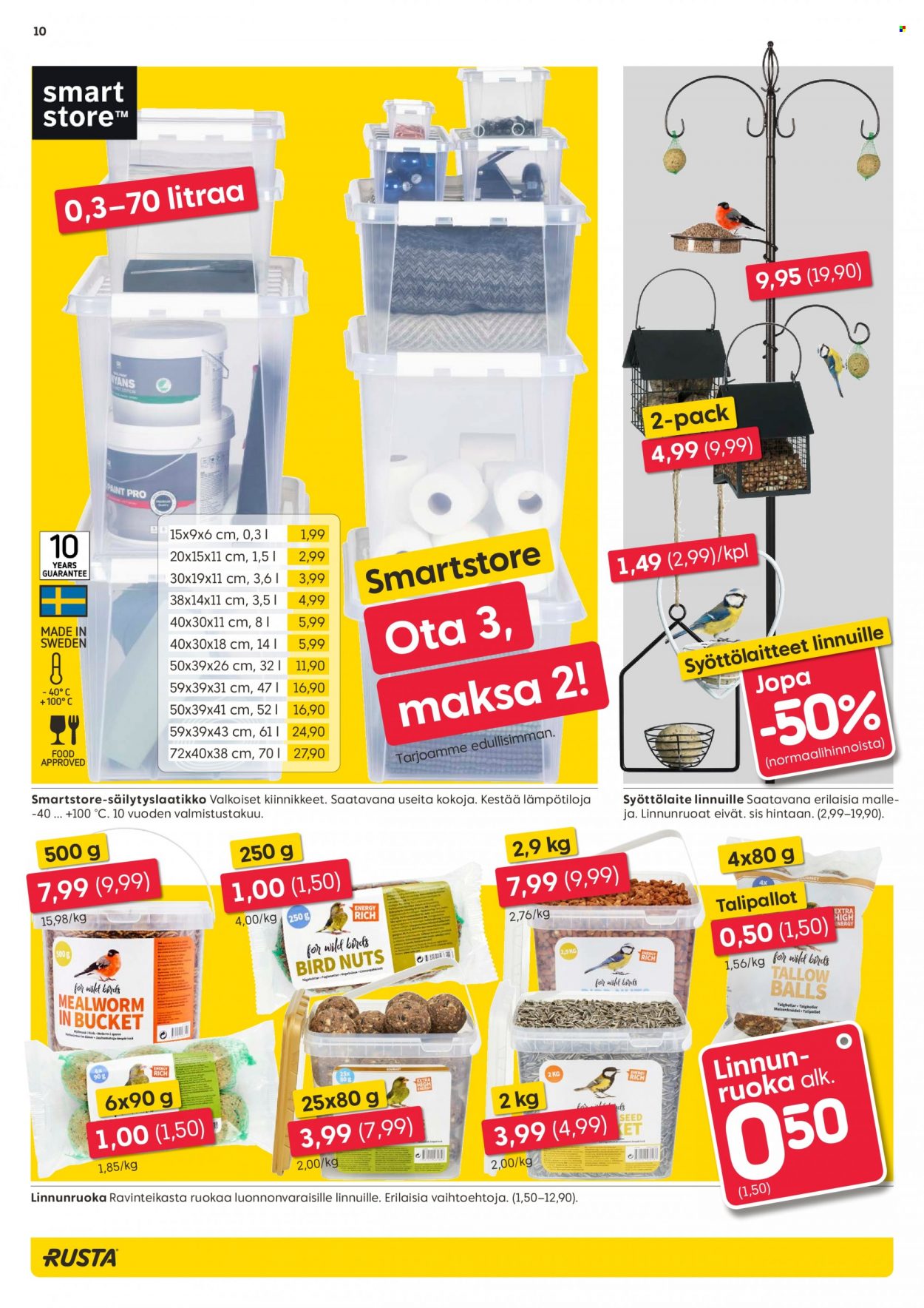 Rusta tarjoukset - 19.01.2022 - 25.01.2022. Sivu 10