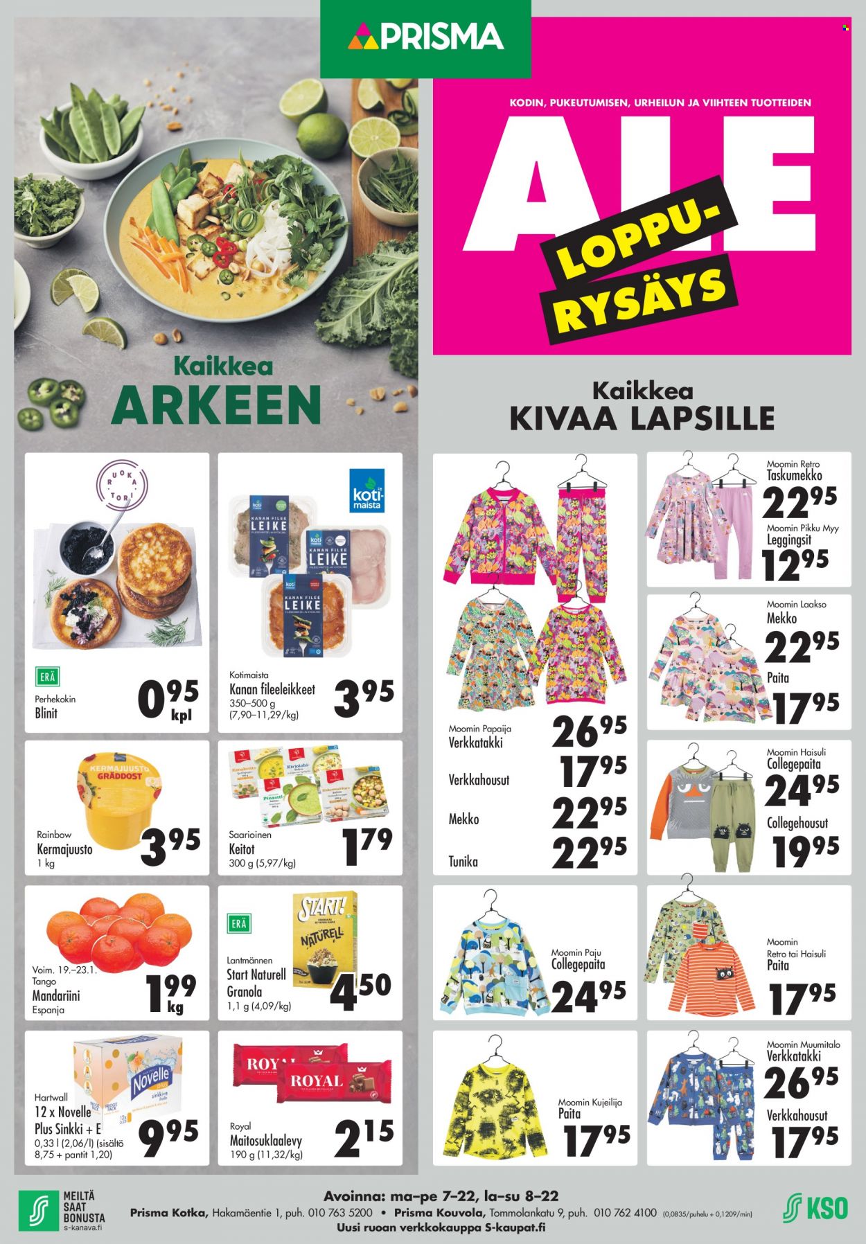 Prisma tarjoukset - 19.01.2022 - 23.01.2022. Sivu 1