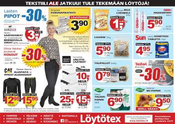 Löytötex tarjoukset  - 19.01.2022 - 25.01.2022.