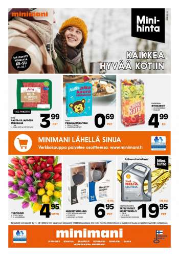 Minimani tarjoukset  - 19.01.2022 - 23.01.2022.