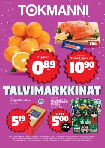 Tokmanni tarjoukset  - 20.01.2022 - 23.01.2022.