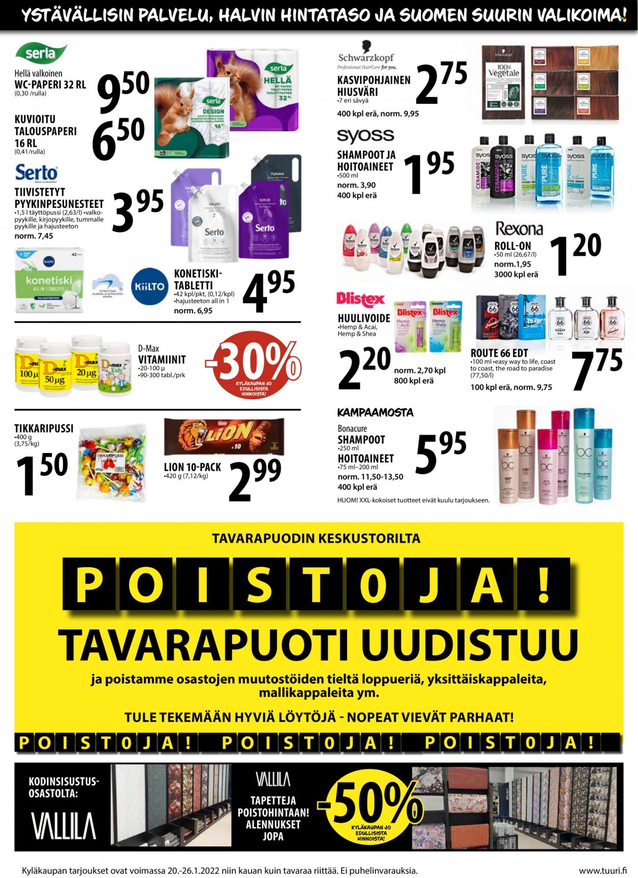 Tuuri tarjoukset - 20.01.2022 - 26.01.2022. Sivu 3