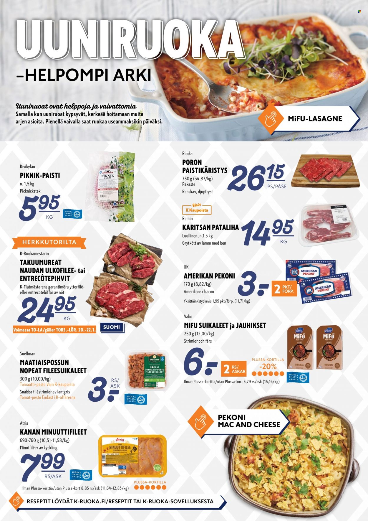 K-Supermarket tarjoukset - 20.01.2022 - 23.01.2022. Sivu 4