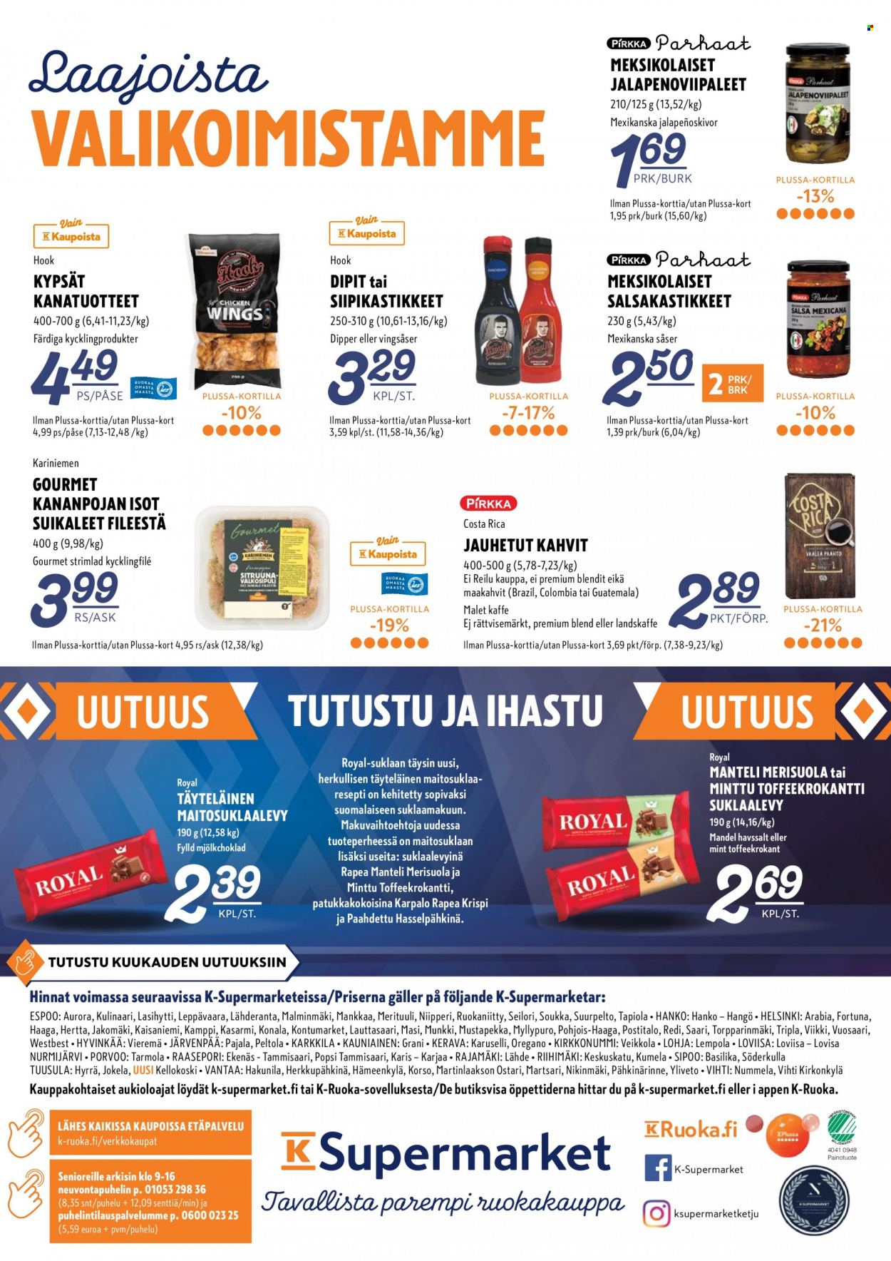 K-Supermarket tarjoukset - 20.01.2022 - 23.01.2022. Sivu 8
